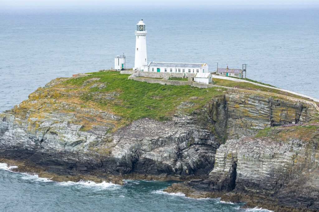 An image of Southstack Lighthouse in North Wales